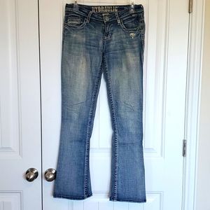 Hydraulic flared jeans, size 7 juniors/8 womens